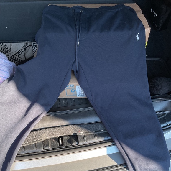 Polo Ralph Lauren Men’s Double-Knit Jogger Pants. Aviator Navy Blue, Size: 2XL - Picture 11 of 14